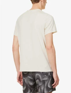 Lululemon Fundamental Abrasion-resistant Stretch-jersey T-shirt -Metro Style Shop R04153884 BONE ALT03