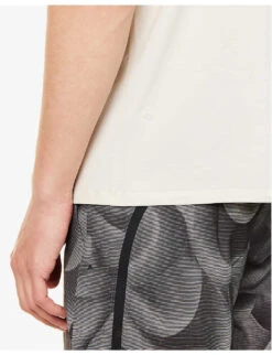 Lululemon Fundamental Abrasion-resistant Stretch-jersey T-shirt -Metro Style Shop R04153884 BONE ALT04