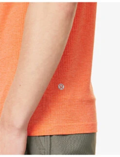 Lululemon Metal Vent Tech 2.0 Regular-fit Stretch-woven T-shirt -Metro Style Shop R04153887 ORANGECORAL ALT04