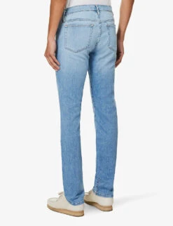 FRAME L'Homme Slim-fit Tapered Stretch-denim Jeans -Metro Style Shop R04157960 DRIVER ALT03