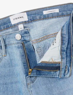 FRAME L'Homme Slim-fit Tapered Stretch-denim Jeans -Metro Style Shop R04157960 DRIVER ALT06