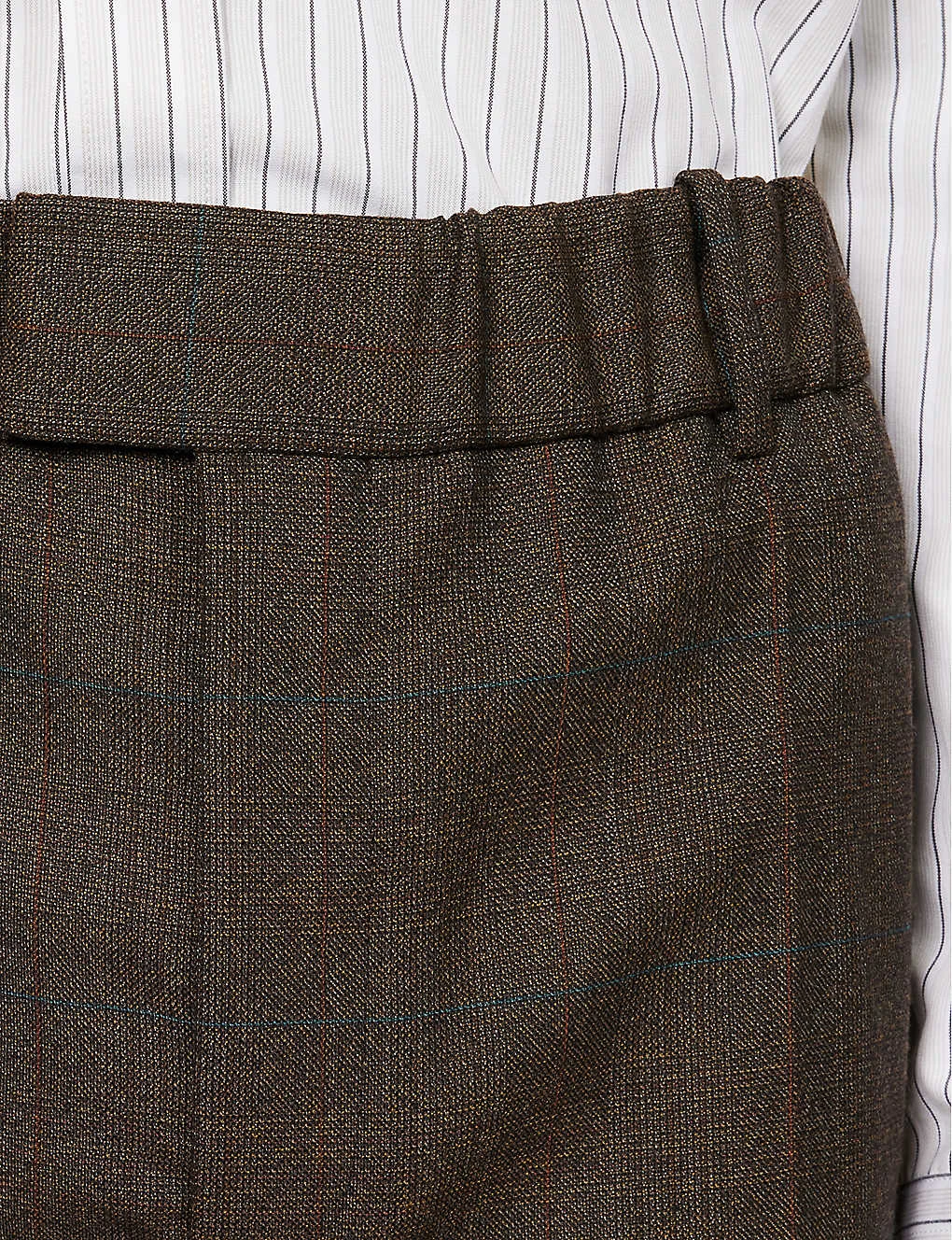 Bottega Veneta Belt-loop Slip-pocket Wide-leg Relaxed-fit Wool Trousers 7 Bottega Veneta Belt-loop Slip-pocket Wide-leg Relaxed-fit Wool Trousers - Image 5