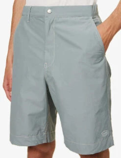 Snow Peak Light Mountain Water-resistant Cotton-blend Shorts -Metro Style Shop R04159207 BLUE ALT04