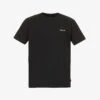Snow Peak Ropework Brand-print Regular-fit Cotton-blend T-shirt -Metro Style Shop R04159217 BLACK M