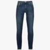 Branded-hardware Faded-wash Regular Fit Recycled-polyester And Organic Denim-blend Jeans -Metro Style Shop R04161320 ANTIQUE M