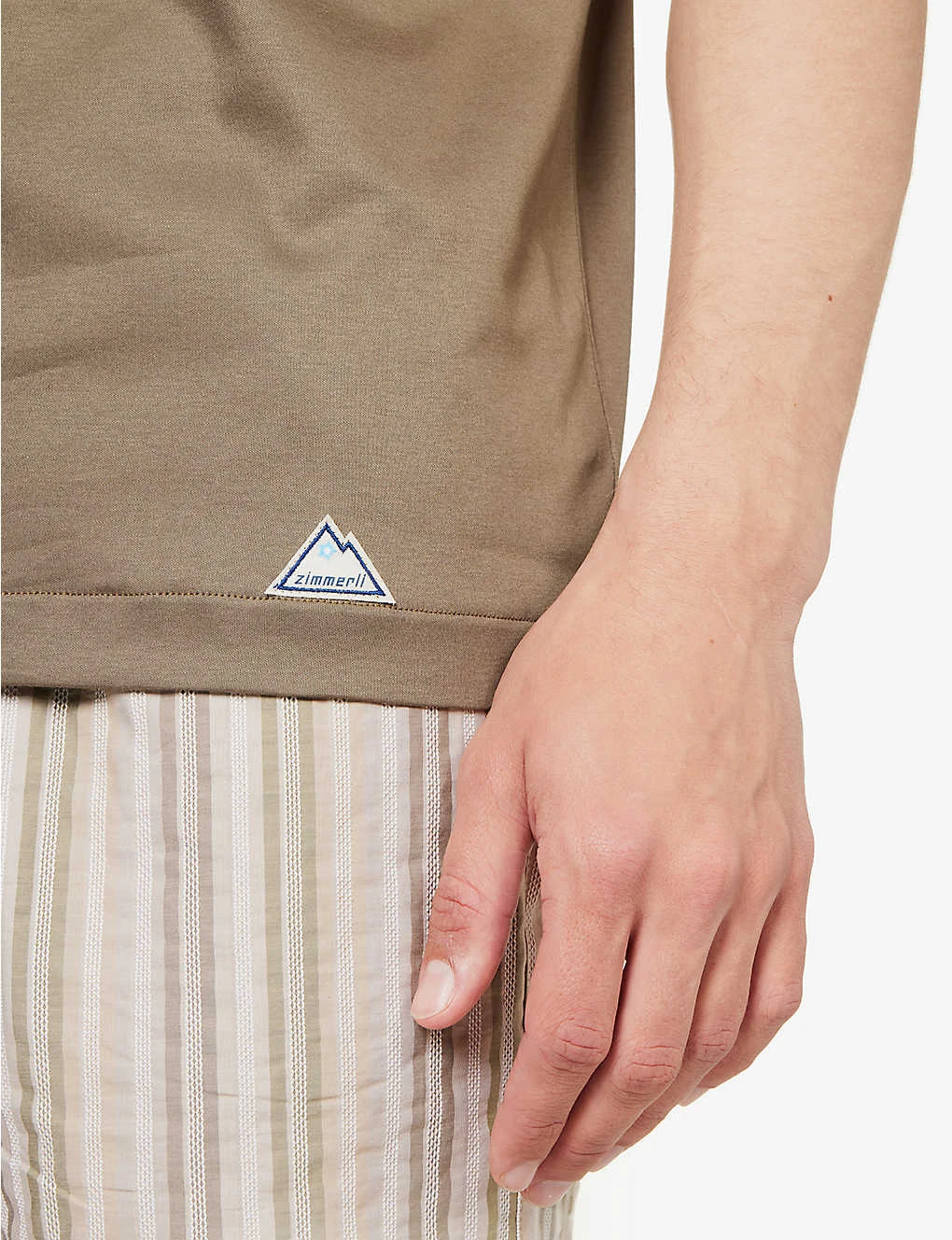 Branded-patch Short-sleeved Cotton-jersey Polo Shirt 7 Branded-patch Short-sleeved Cotton-jersey Polo Shirt - Image 5