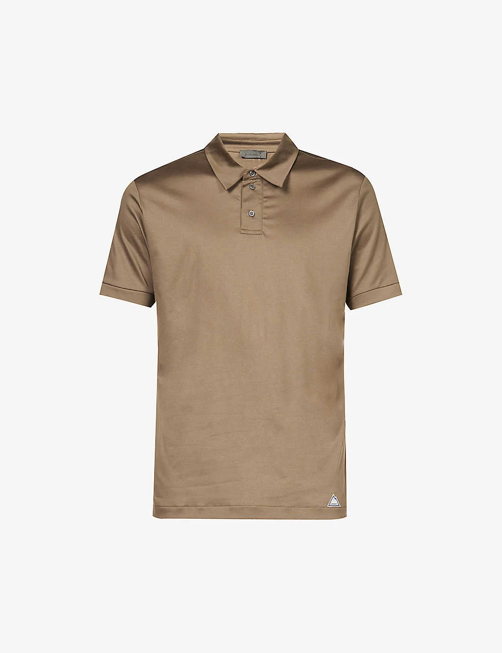 Branded-patch Short-sleeved Cotton-jersey Polo Shirt 3 Branded-patch Short-sleeved Cotton-jersey Polo Shirt