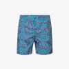 Speedo Watershort 40cm Geo-print Recycled-polyester Swim Shorts -Metro Style Shop R04163367 AQUARIUMLILACBLUE M