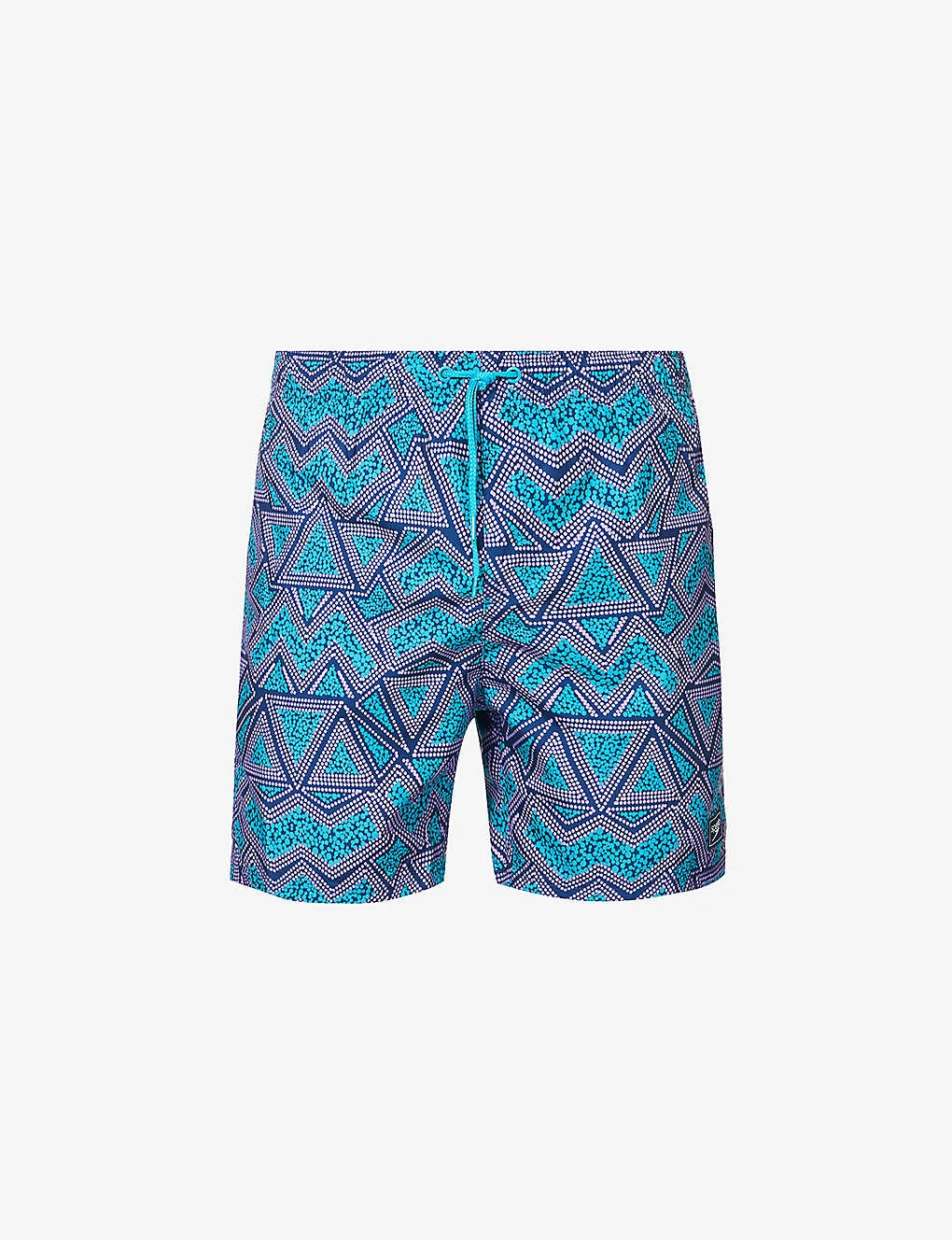 Speedo Watershort 40cm Geo-print Recycled-polyester Swim Shorts 3 Speedo Watershort 40cm Geo-print Recycled-polyester Swim Shorts