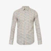 PAUL SMITH Liberty Floral-print Regular-fit Organic-cotton Shirt -Metro Style Shop R04165120 MULTICOLOURED M