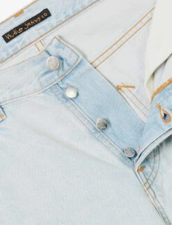 Nudie Jeans Rad Rufus Brand-patch Relaxed-fit Jeans -Metro Style Shop R04165222 PALEBLUE ALT06