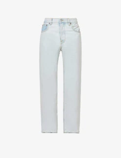 Nudie Jeans Rad Rufus Brand-patch Relaxed-fit Jeans