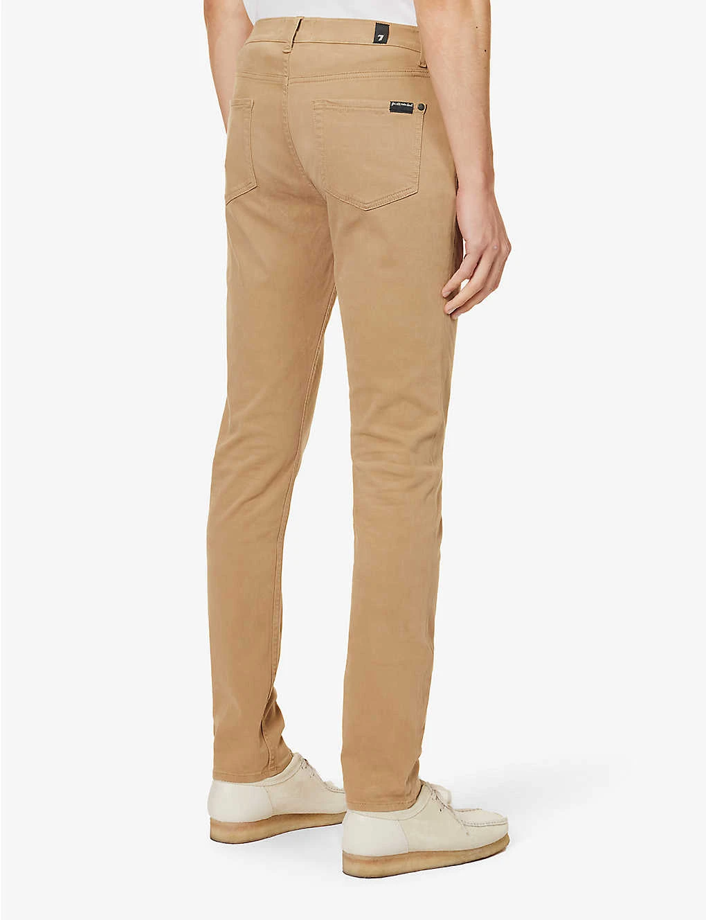 7 For All Mankind Slimmy Tapered Slim-fit Tapered Stretch-denim Jeans 6 7 For All Mankind Slimmy Tapered Slim-fit Tapered Stretch-denim Jeans - Image 4