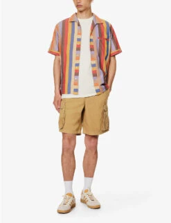 7 For All Mankind Featherweight Short-sleeved Cotton-jersey T-shirt -Metro Style Shop R04167717 WHITE ALT01