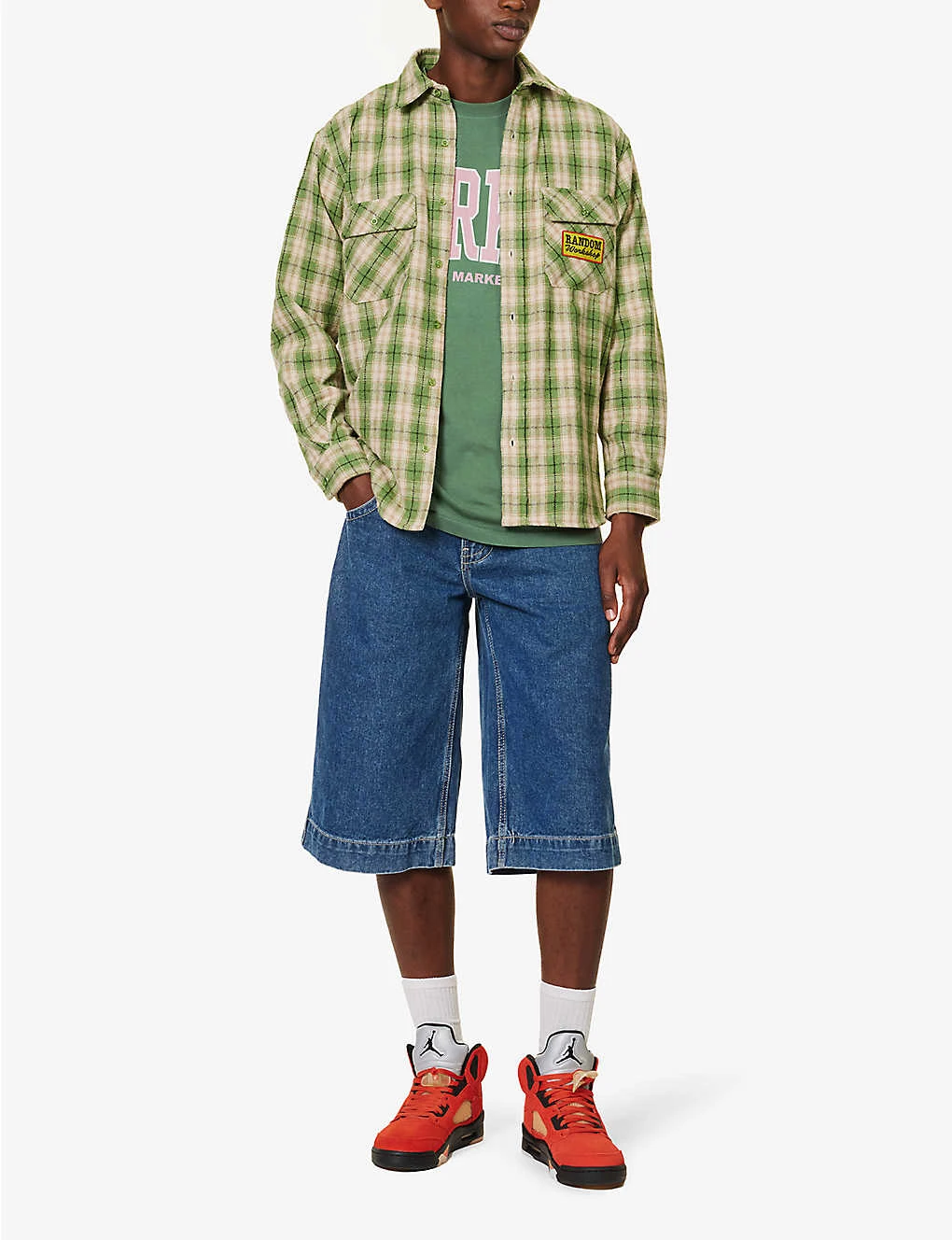 MARKET Persistent Brand-print Regular-fit Cotton-jersey T-shirt 4 MARKET Persistent Brand-print Regular-fit Cotton-jersey T-shirt - Image 2