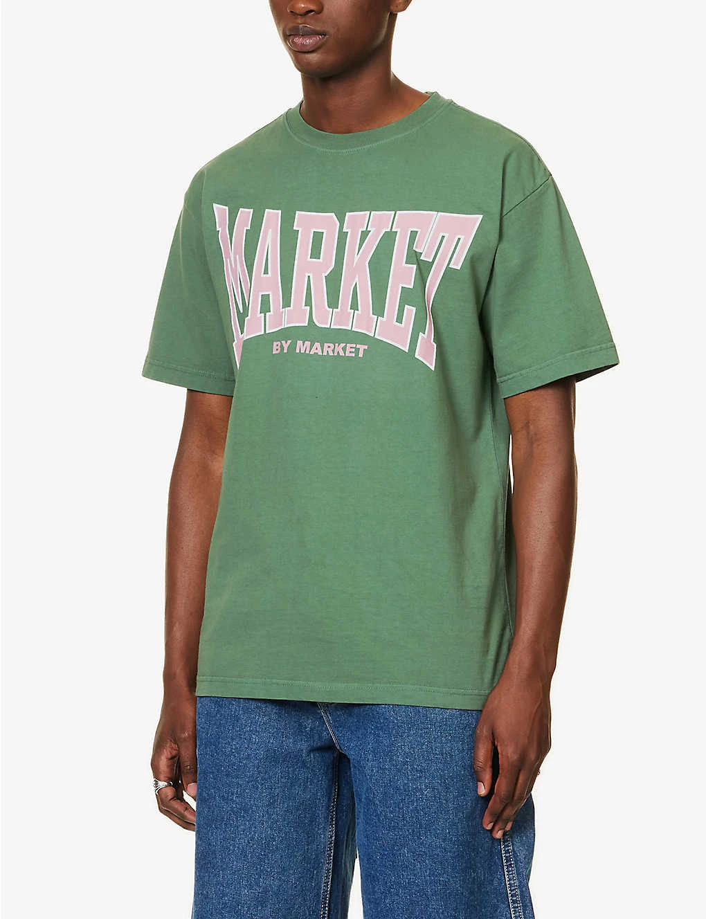 MARKET Persistent Brand-print Regular-fit Cotton-jersey T-shirt 5 MARKET Persistent Brand-print Regular-fit Cotton-jersey T-shirt - Image 3