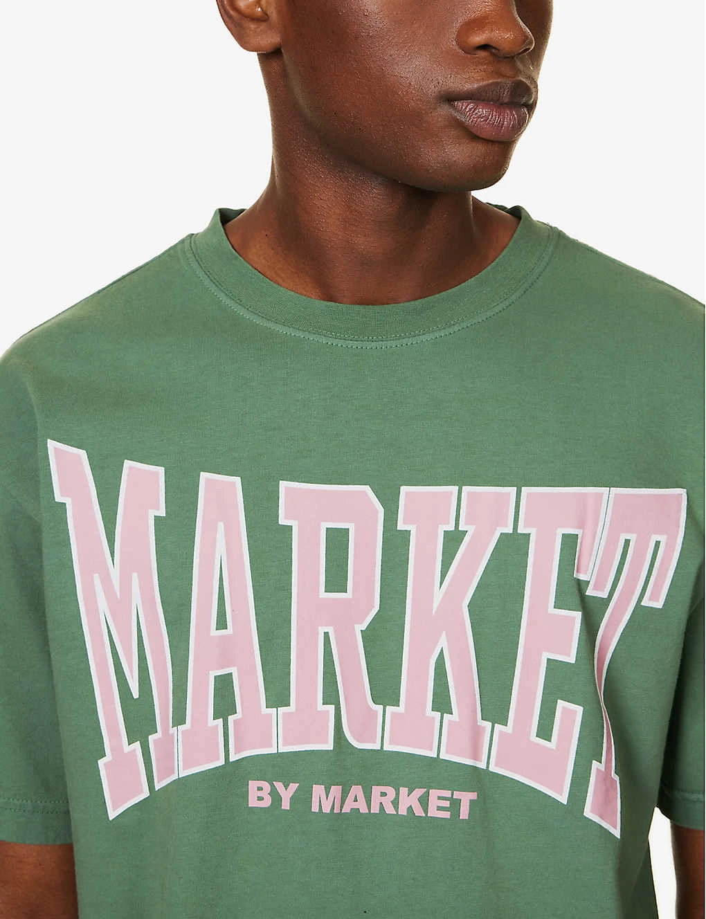 MARKET Persistent Brand-print Regular-fit Cotton-jersey T-shirt 7 MARKET Persistent Brand-print Regular-fit Cotton-jersey T-shirt - Image 5