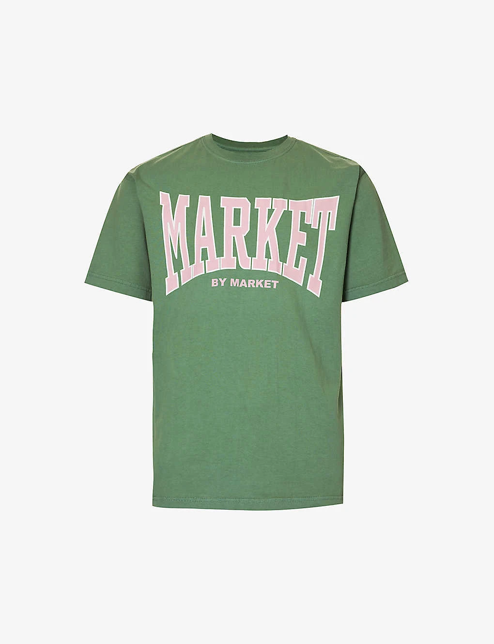 MARKET Persistent Brand-print Regular-fit Cotton-jersey T-shirt 3 MARKET Persistent Brand-print Regular-fit Cotton-jersey T-shirt
