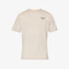 CASTORE Core Tech Logo-print Woven T-shirt -Metro Style Shop R04170798 SAND M