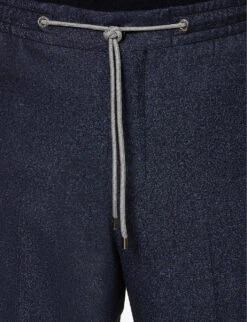 CORNELIANI Creased High-rise Straight-leg Regular-fit Wool Trousers 11 CORNELIANI Creased High-rise Straight-leg Regular-fit Wool Trousers -Metro Style Shop R04170928 NAVY ALT04