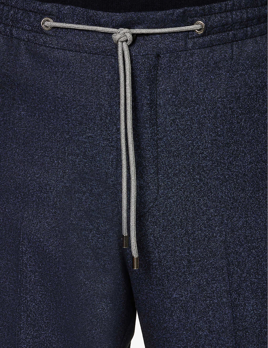 CORNELIANI Creased High-rise Straight-leg Regular-fit Wool Trousers 7 CORNELIANI Creased High-rise Straight-leg Regular-fit Wool Trousers - Image 5