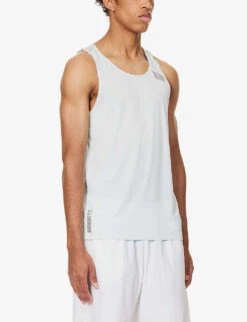 Pressio Elite Singlet Scoop-neck Recycled-polyester Top -Metro Style Shop R04172895 SPA ALT02