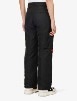 Ski Patch-embellished Relaxed-fit Straight-leg Woven Trousers -Metro Style Shop R04173428 BLACK ALT03