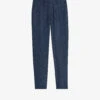 Ted Baker Taylort Slim-fit Mid-rise Linen And Wool-blend Suit Trousers -Metro Style Shop R04174560 NAVY M