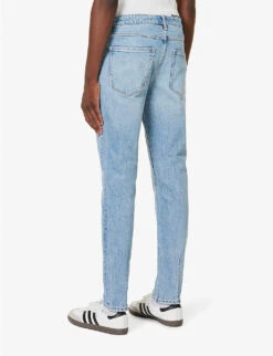 NEUW Ray Slim-fit Stretch-denim Jeans 11 NEUW Ray Slim-fit Stretch-denim Jeans -Metro Style Shop R04174659 ORGANICMIDBLUE ALT03