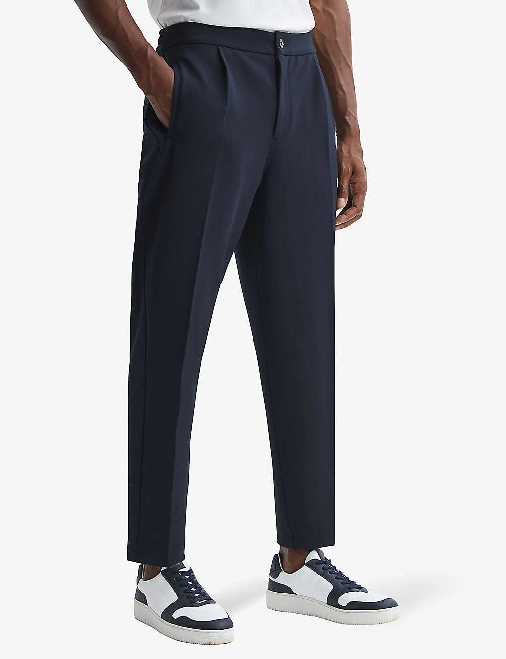 Reiss Heron Slim-fit Tapered-leg Stretch-woven Trousers 5 Reiss Heron Slim-fit Tapered-leg Stretch-woven Trousers - Image 3