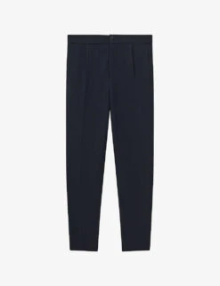 Reiss Heron Slim-fit Tapered-leg Stretch-woven Trousers