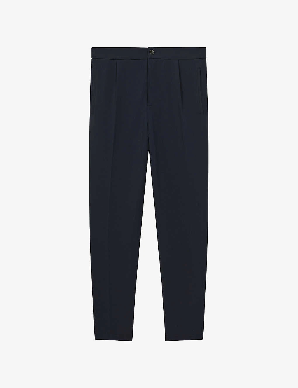 Reiss Heron Slim-fit Tapered-leg Stretch-woven Trousers 3 Reiss Heron Slim-fit Tapered-leg Stretch-woven Trousers