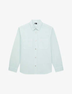 THE KOOPLES Relaxed-fit Long-sleeve Denim Shirt