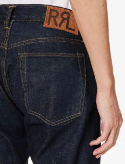 Brand-embroidered Brand-patch Slim-fit Jeans -Metro Style Shop R04182241 ONCEWASHED ALT04