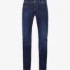 Replay Rocco Regular-fit Straight-leg Stretch-denim Jeans -Metro Style Shop R04186408 DARKBLUE M