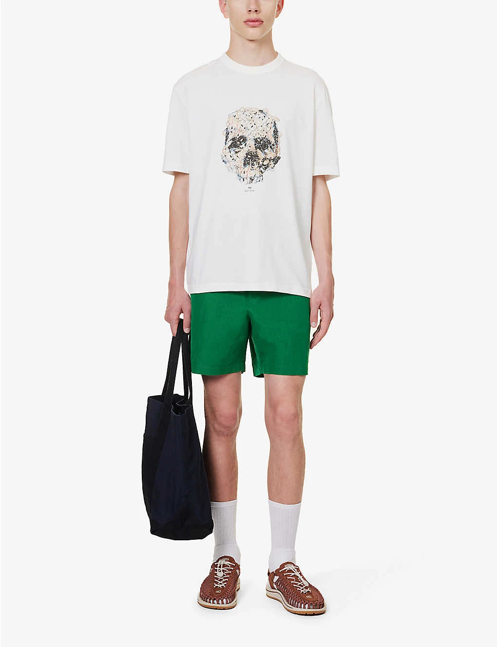 Bunny Skull Graphic-print Organic Cotton-jersey T-shirt 4 Bunny Skull Graphic-print Organic Cotton-jersey T-shirt - Image 2