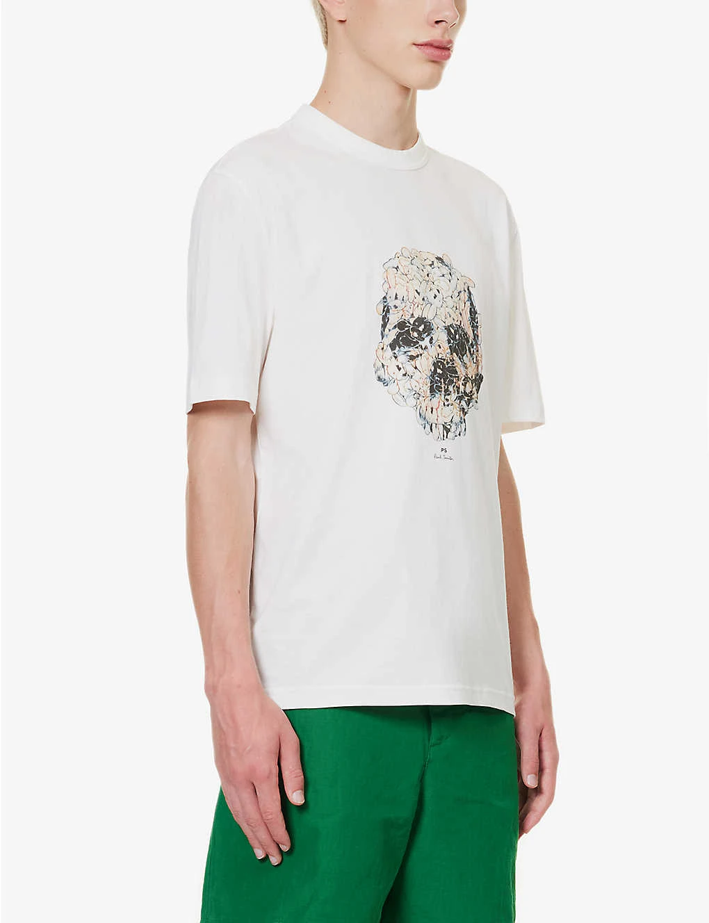 Bunny Skull Graphic-print Organic Cotton-jersey T-shirt 5 Bunny Skull Graphic-print Organic Cotton-jersey T-shirt - Image 3