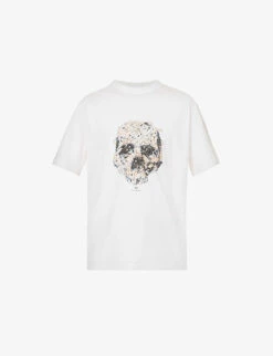 Bunny Skull Graphic-print Organic Cotton-jersey T-shirt