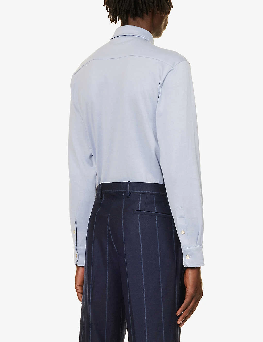 ELEVENTY Spread-collar Slim-fit Cotton Shirt 6 ELEVENTY Spread-collar Slim-fit Cotton Shirt - Image 4