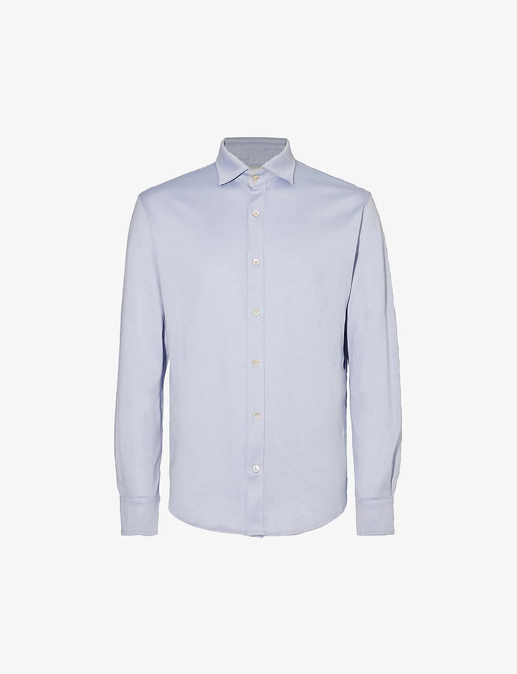 ELEVENTY Spread-collar Slim-fit Cotton Shirt 3 ELEVENTY Spread-collar Slim-fit Cotton Shirt