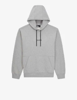 THE KOOPLES Logo-print Relaxed-fit Cotton Hoody