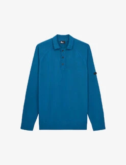 THE KOOPLES Regular-fit Long-sleeve Knitted Polo