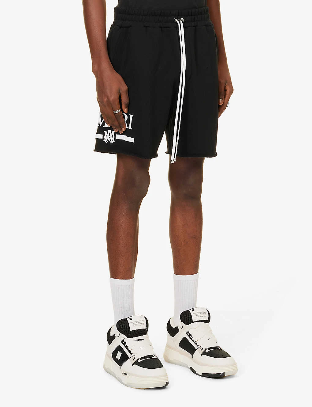 Amiri Bar Graphic-print Cotton-jersey Hoody 5 Amiri Bar Graphic-print Cotton-jersey Hoody - Image 3