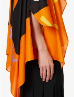 Art Asymmetric-panel Regular-fit Cotton-poplin Shirt -Metro Style Shop R04190818 LAVENDER ALT05