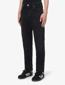 CITIZENS OF HUMANITY Finn Relaxed-fit Tapered-leg Jeans -Metro Style Shop R04191343 CAVERNBLACK ALT02