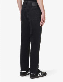 CITIZENS OF HUMANITY Finn Relaxed-fit Tapered-leg Jeans -Metro Style Shop R04191343 CAVERNBLACK ALT03