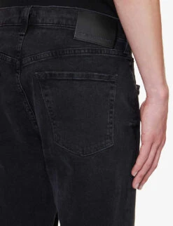 CITIZENS OF HUMANITY Finn Relaxed-fit Tapered-leg Jeans -Metro Style Shop R04191343 CAVERNBLACK ALT05