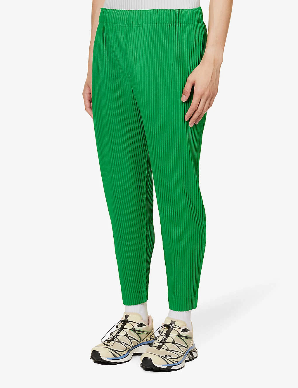 Tapered-leg Mid-rise Knitted Trousers 5 Tapered-leg Mid-rise Knitted Trousers - Image 3