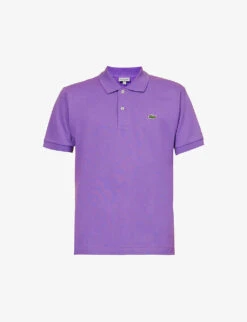 Lacoste Essentials Logo-embroidered Cotton-piqué Polo Shirt