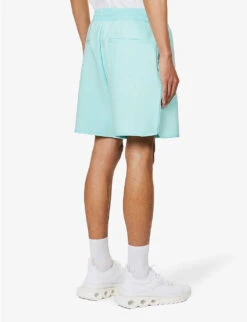 Emporio Armani Logo-embroidered Mid-rise Stretch-cotton Blend Shorts -Metro Style Shop R04196985 ACQUACHIARA ALT03